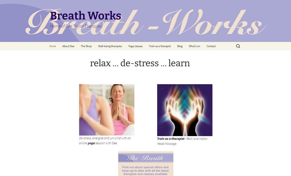 Breath-works website